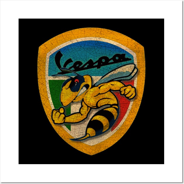 Vespa Hornet Wall Art by Midcenturydave